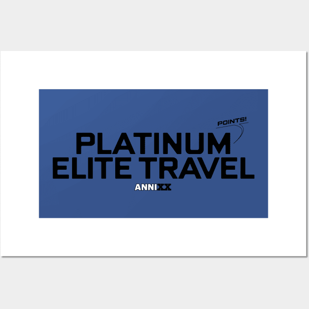 AnniXX: Platinum Elite Travel Wall Art by Third Unit